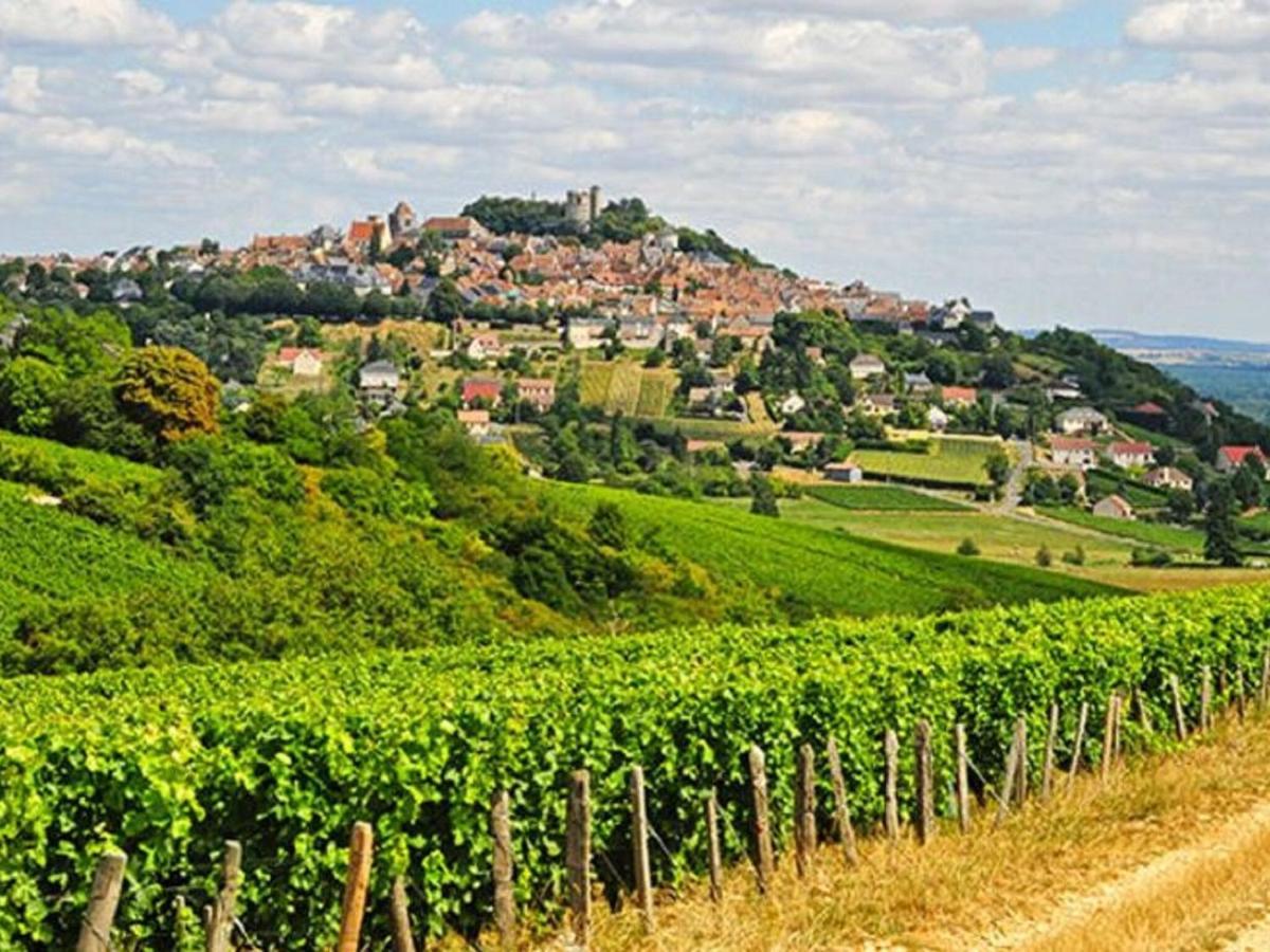 Burgundian Farmhouse In Talon With Fireplace Exterior photo
